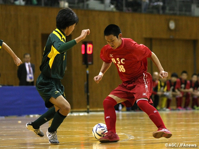 4 teams qualified for the final round of the 21st All Japan Youth (U-15) Futsal Championship