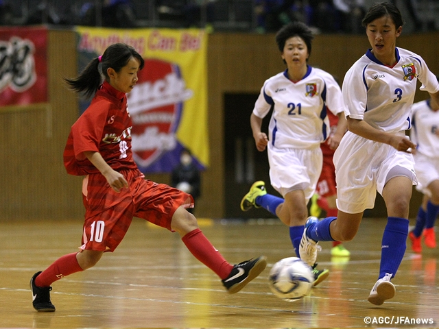 The 6th All Japan Youth (U-15) Women's Futsal Tournament kicked off and the top 4 teams qualified