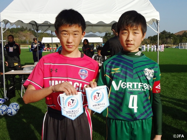 第39回全日本少年サッカー大会　でリスペクトワークショップを実施