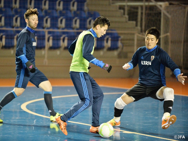 フットサル日本代表　トレーニングキャンプ5日目　吉川選手も合流！
