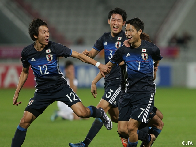 U-23日本代表　U-23イラク代表に2-1で勝利　リオデジャネイロオリンピック出場決定