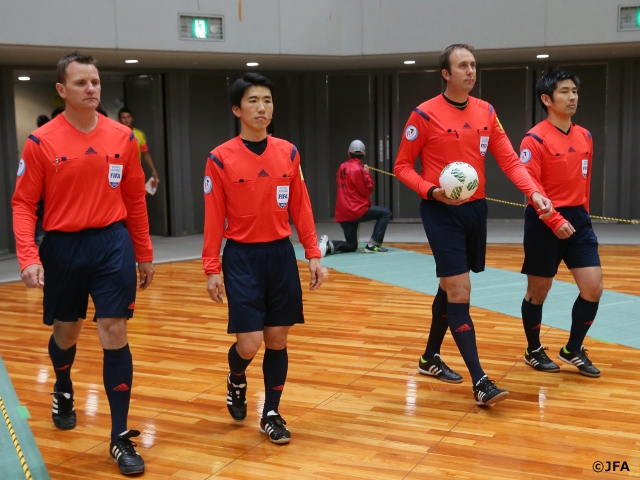 AFCフットサル選手権ウズベキスタン2016担当審判員に2名の日本人審判員がアポイント
