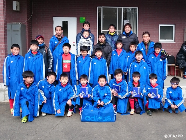 JFA Tohoku Reconstruction Support Project - January 2016 Report by TEGURAMORI Hiroshi, national training centre coach