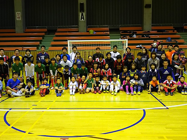 JFAファミリーフットサルフェスティバル 石川県七尾市の七尾市総合体育館に、91人が参加！