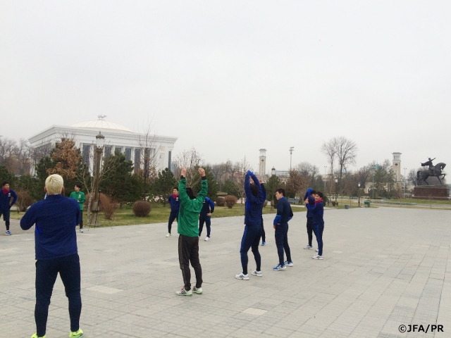 Day after 1st match, Japan Futsal National Team squad have rather quiet day, get ready for next