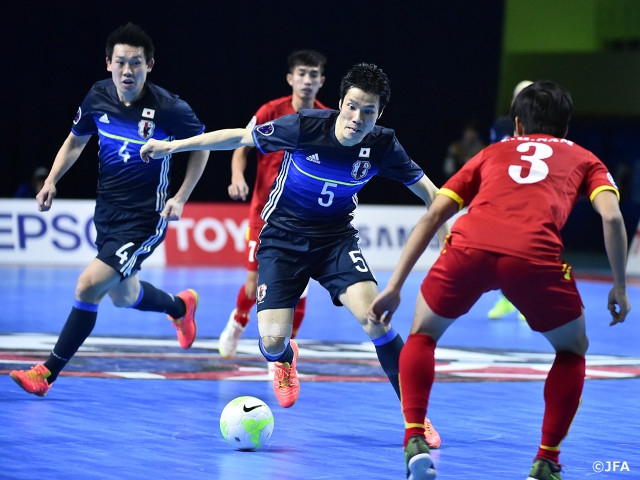 Japan Futsal National Team lose to Vietnam on penalties in quarterfinals of AFC Futsal Championship Uzbekistan 2016