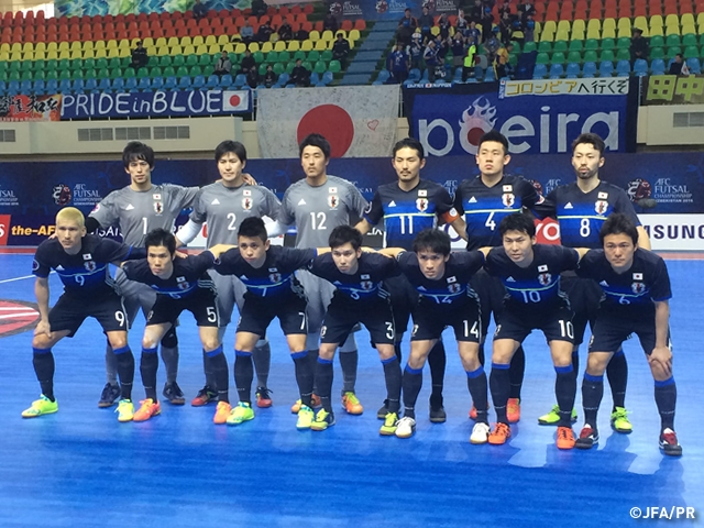 AFCフットサル選手権ウズベキスタン2016　日本代表2-6でキルギスタン代表に敗戦