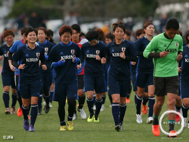 サッカー女子オリンピックアジア最終予選に挑む　なでしこジャパンの選手から皆様へメッセージ動画