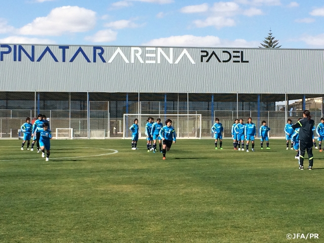 U-23 Japan Women’s National Team start preparations for La Manga International Women's U-23 Tournament