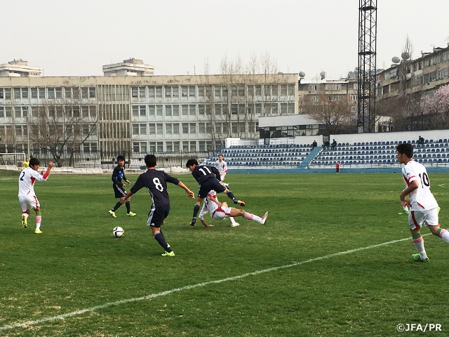 U-16日本代表　中央アジア・日本U-16サッカー交流大会　第1戦 vs U-16イラン代表