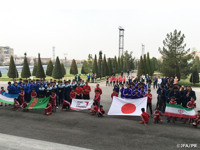 「スポーツ・フォー・トゥモロー」プログラム 中央アジア・日本U-16サッカー交流大会が開幕