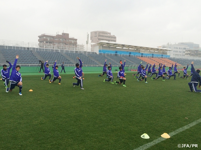 U-19日本代表候補　トレーニングキャンプ始動