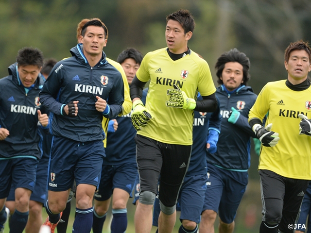Japan National Team short-listed squad finish three-day training camp