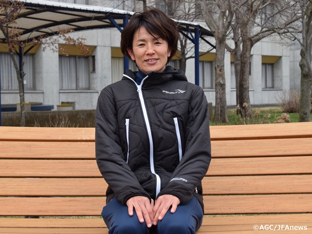 Former Nadeshiko IKEDA Hiromi sends a message ahead of the 27th All Japan Ladies Football Tournament