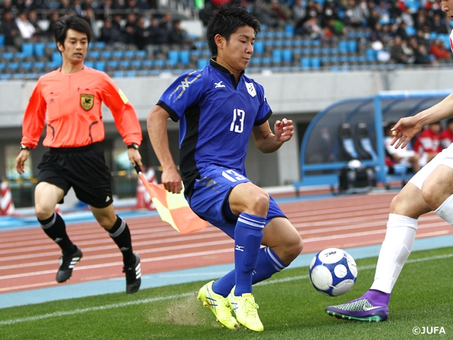 DENSO CUP SOCCER 第13回大学日韓（韓日）定期戦　全日本大学選抜がラスト5分で全韓國大學選抜を下す