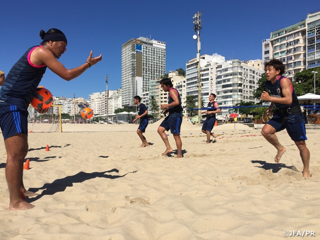 Japan Beach Soccer National Team squad Brazil trip report (3/21)