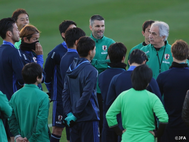 SAMURAI BLUE prep camp get underway for World Cup Asian Qualifiers Round 2