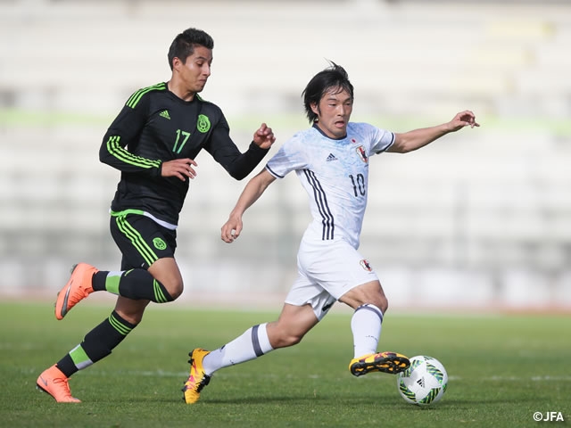 U-23日本代表 2-1でU-23メキシコ代表に勝利