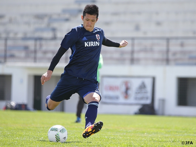 U-23 Japan National Team prepare to meet Sporting CP on Portugal trip