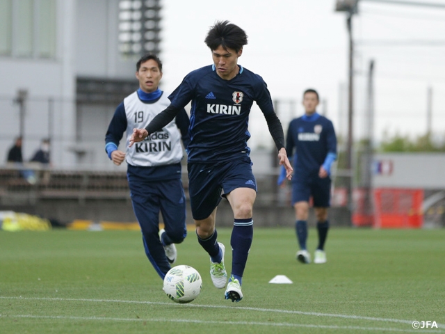 U-23 Japan National Team short-listed squad faces Shimizu S-Pulse today