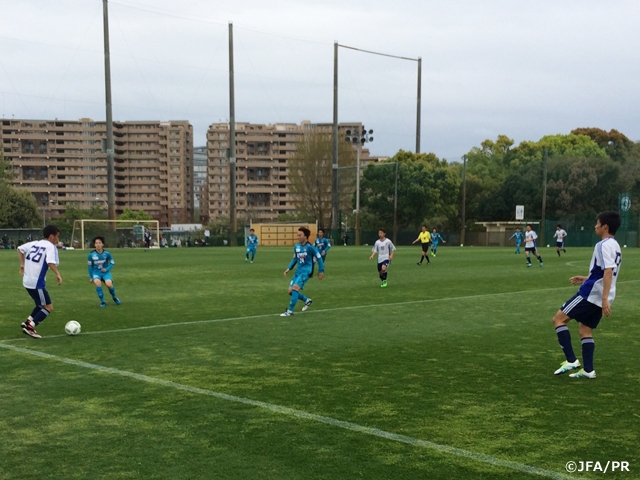 U-19 Japan National Team short-listed squad take on Gamba Osaka in training camp