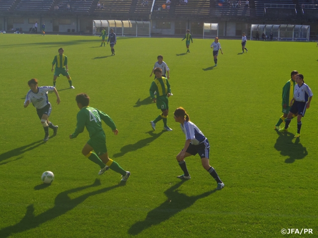 U-20 Japan Women’s National Team short-listed squad have training match against Meitoku Gijuku Senior High School