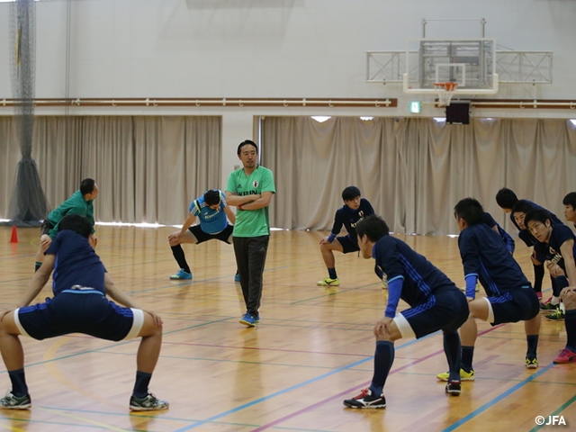 Japan Futsal National Team take on Uzbekistan for championship