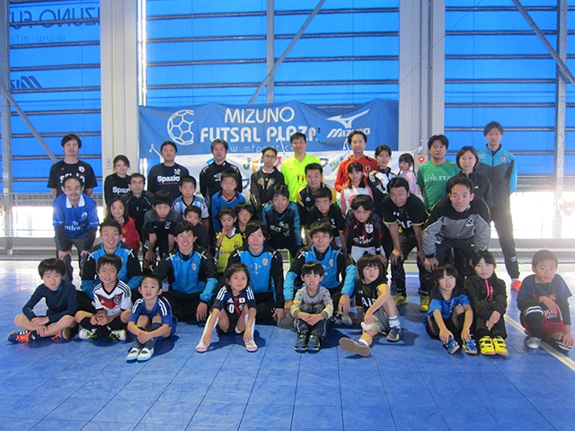 JFAファミリーフットサルフェスティバル 東京都調布市のミズノフットサルプラザ味の素スタジアムに、62人が参加！