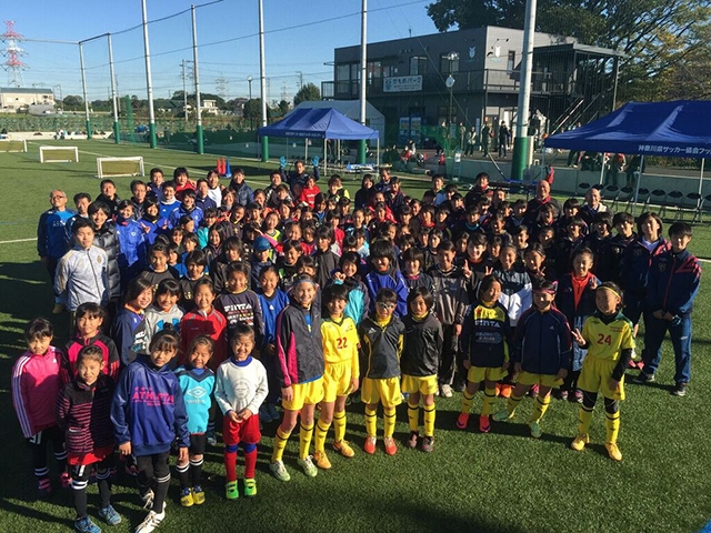 JFAフットボールデー 神奈川県横浜市の神奈川県サッカー協会フットボールセンター　かもめパークに、356人が参加！