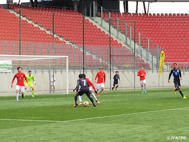 U-15日本代表　第13回デッレナツィオーニトーナメント　第1戦 vs U-15ノルウェー代表