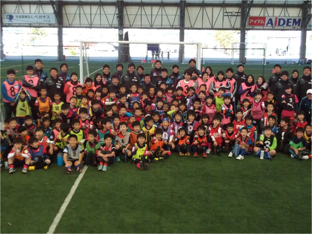 Jリーグコラボグラスルーツフェスティバル 大阪府堺市のJ-GREEN堺　ナショナルトレーニングセンターに、210人が参加！