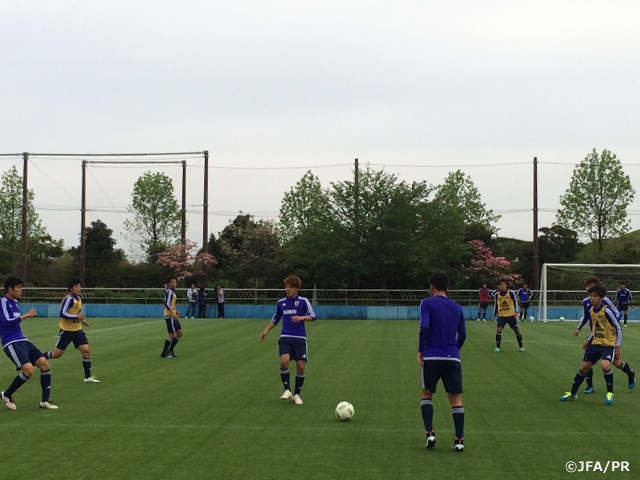 U-19 Japan National Team short-listed squad begin training camp in Shizuoka