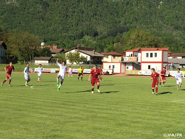 U-15 Japan National Team play Semi- Final in the 13th Delle Nazioni Tournament against Russia