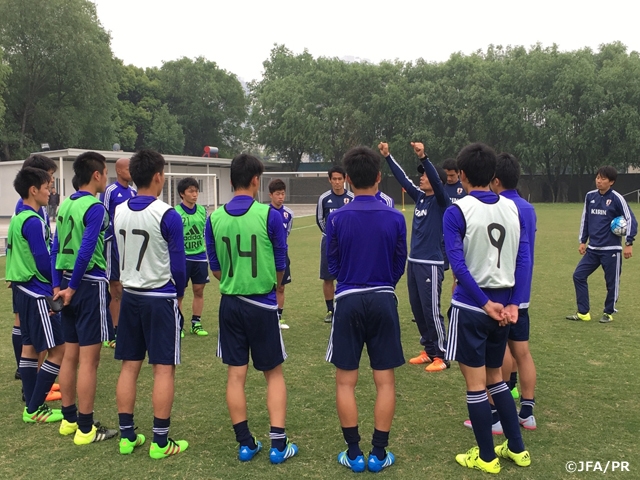 U-16日本代表 中国遠征活動開始！