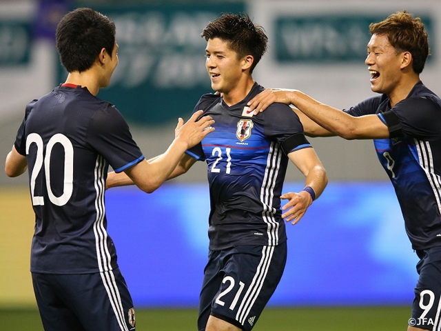 U-23日本代表、ガーナ代表に3-0勝利