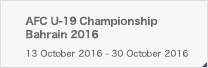 AFC U-19 Championship Bahrain 2016