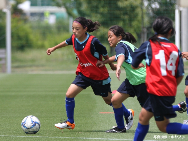 キヤノン　ガールズ・キャンプ JFAエリートプログラム女子U-13　トレーニングキャンプ3日目活動レポート