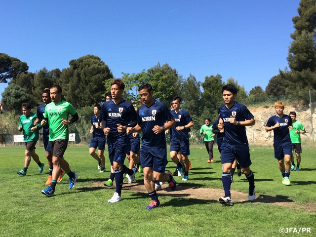 U-23日本代表、フランスのトゥーロン国際大会に向けて始動！