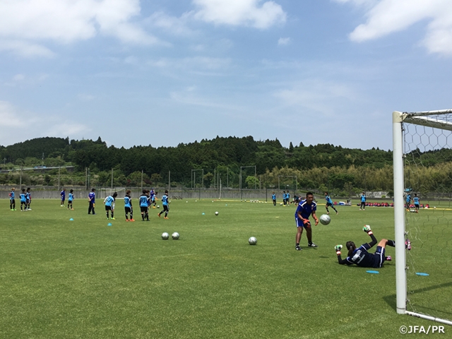 Myanmar Women's National Team holds training camp in Shizuoka