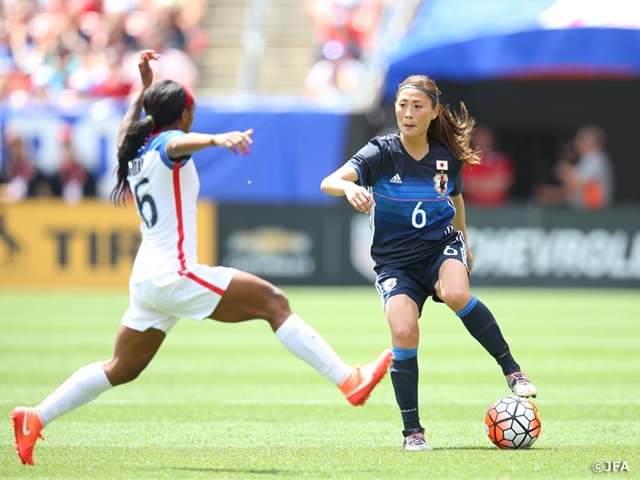 Nadeshiko Japan play 2nd match of international friendlies against the USA Women's National Team