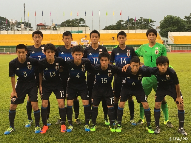 U-16 Japan National Team wrap up trip to India and Vietnam with win