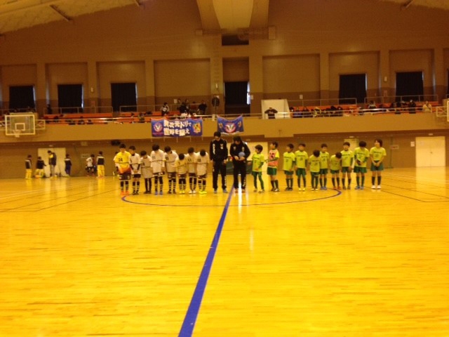 JFAキッズ（U-10）サッカーフェスティバル 宮崎県宮崎市の高岡町天ヶ城体育館に、181人が参加！