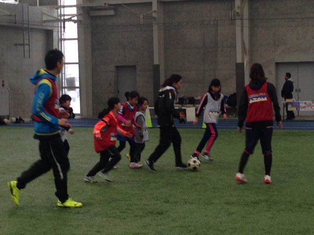 JFAレディース／ガールズサッカーフェスティバル 富山県富山市の富山県総合運動公園陸上競技場に、51人が参加！