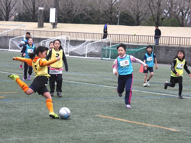 JFAガールズサッカーフェスティバル 熊本県熊本市の熊本県民総合運動公園スポーツ広場に、303人が参加！