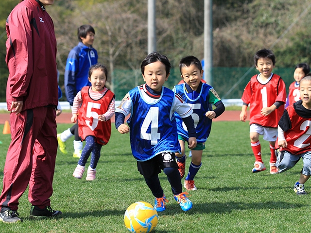 JFAキッズ（U-6）サッカーフェスティバル 福岡県宗像市のグローバルアリーナに、239人が参加！