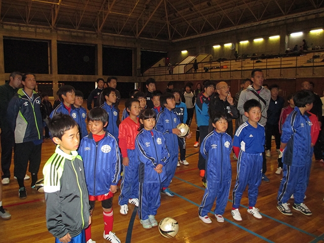 JFAファミリーフットサルフェスティバル 群馬県渋川市の渋川市総合公園体育館に、190人が参加！