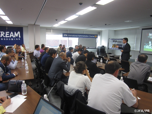 First ‘JFA International Administration Course’ finishes