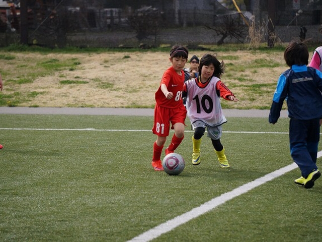 JFAレディース／ガールズサッカーフェスティバル 長野県松本市の長野県フットボールセンターに、114人が参加！