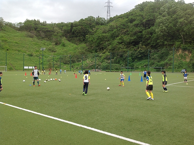 JFAレディース／ガールズサッカーフェスティバル 石川県金沢市の北陸大学フットボールパークに、43人が参加！