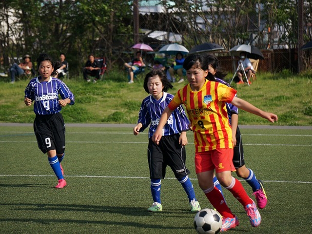 JFAレディース／ガールズサッカーフェスティバル 長野県松本市の長野県フットボールセンターに、124人が参加！
